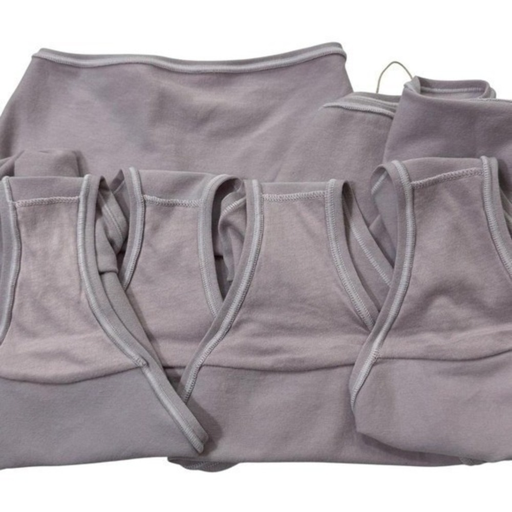 SKIMS Cotton Jersey Full Brief Lot of 4 Iris Mica XS - Picture 5 of 8